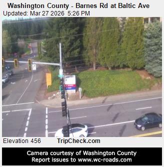 Traffic Cam Durham: Washington County - Barnes Rd at Baltic Ave
