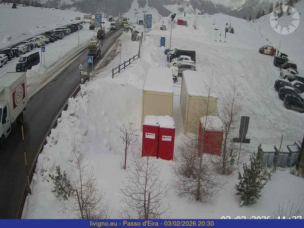 Traffic Cam Livigno: Passo Eira