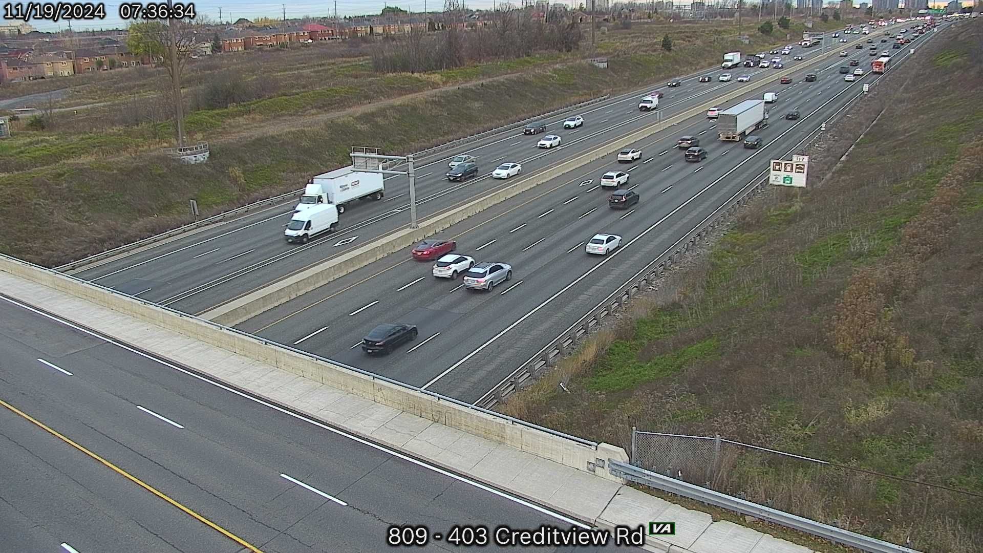 Traffic Cam Mississauga: Highway 403 near Creditview Road