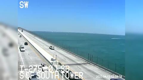 Traffic Cam Bradenton: I-275 S of South Tower, CCTV