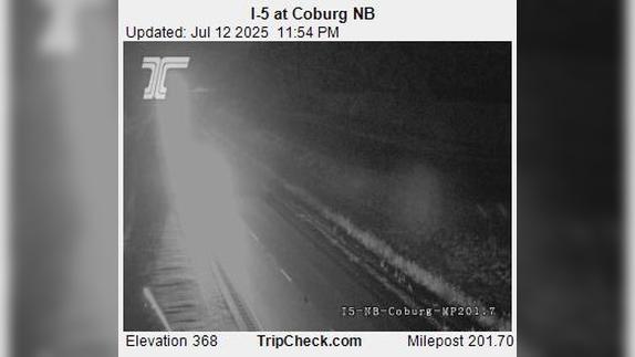 Traffic Cam Coburg: I-5 at - NB