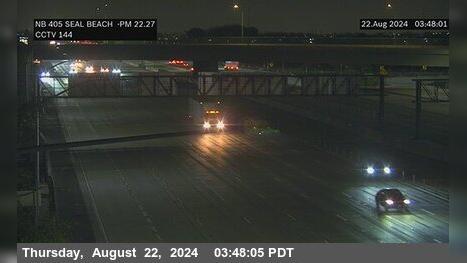 Traffic Cam Seal Beach › North: I-405 - Boulevard