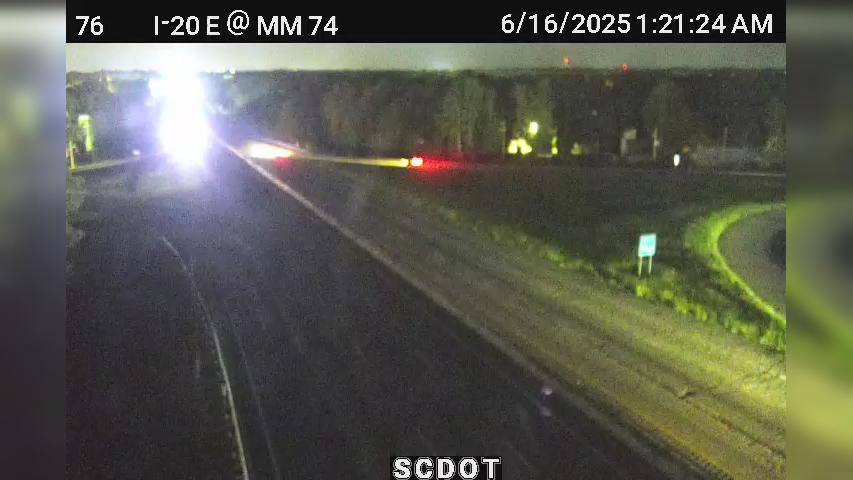 Traffic Cam Windsor Lake Park: I-20 E @ MM 74 (Two Notch Rd)