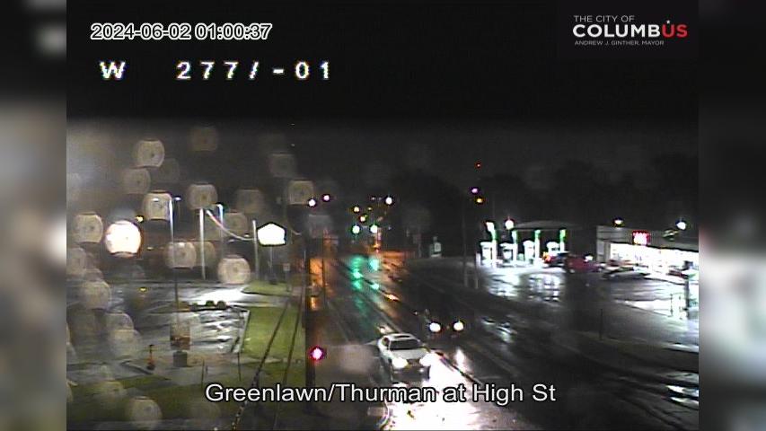 Traffic Cam Merion Village: City of Columbus) Greenlawn Ave at High St