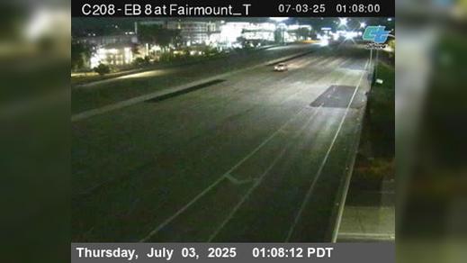 Traffic Cam Grantville › East: C208) I-8 : Fairmont T