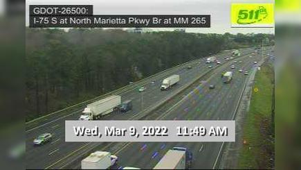 Traffic Cam Marietta: GDOT-CAM-