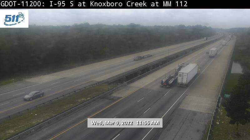 Traffic Cam Port Wentworth: GDOT-CAM-I-95 S AT MM 112