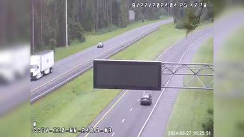 Traffic Cam Stern: I10-MM 240.3 WB- E of Overstreet Ave