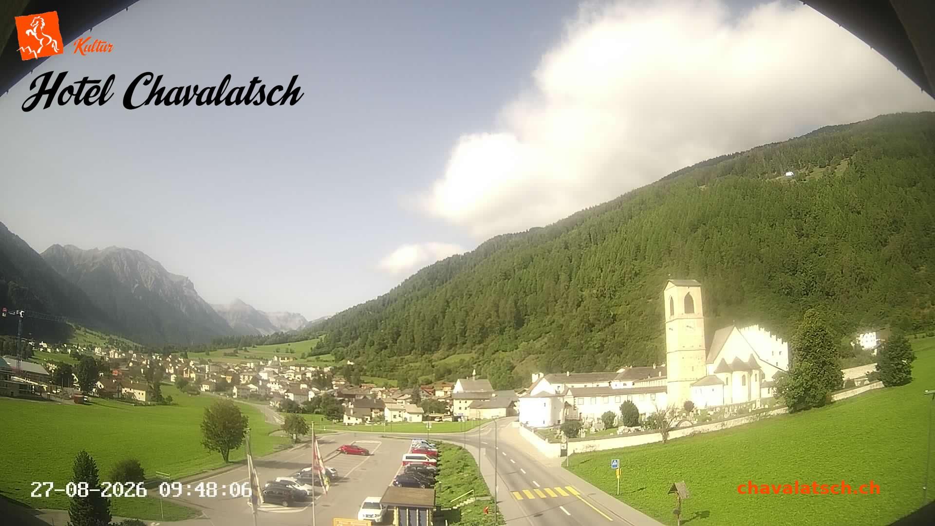 Traffic Cam Val Mustair: Müstair, Clostra Son Jon