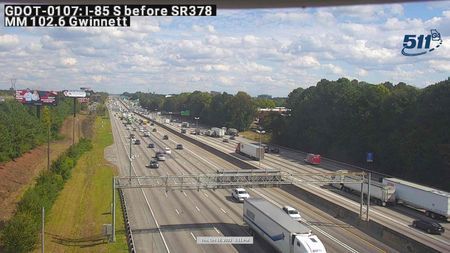 Traffic Cam Hopkins Mill: GDOT-CAM-107--1