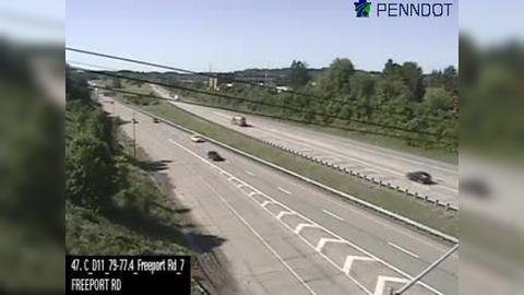 Traffic Cam Marshall Township: I-79 @ EXIT 77 (I-76 YOUNGSTOWN,OH/HARRISBURG)