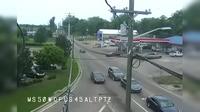 West Point: US Alt 45 at Main St (MS) - Day time