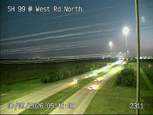 Traffic Cam Bridgeland › North: SH 99 @ West Rd North