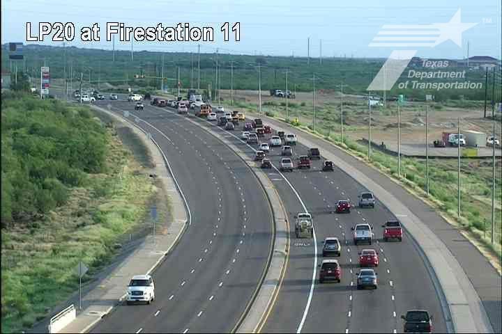 Traffic Cam Laredo › East: LP20 @ Firestation