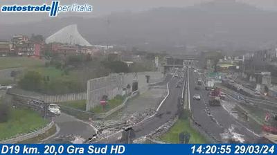 immagine della webcam nei dintorni di Castelverde: webcam Roma Casilino