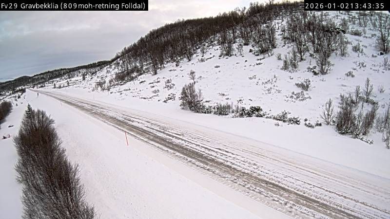 Traffic Cam Folldal: F29 Gravbekklia