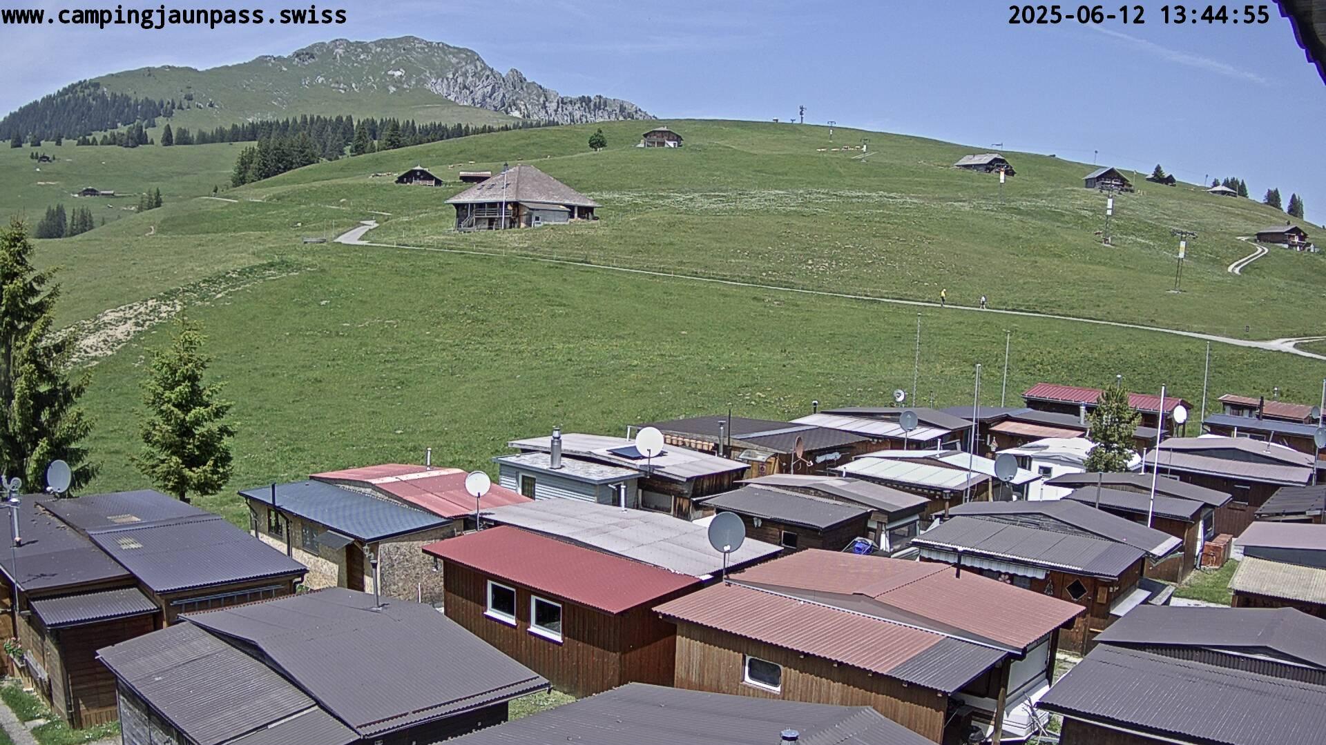 Mountain Landscape: Boltigen Jaunpass Webcam