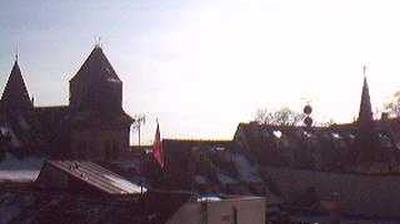 Vue webcam de jour à partir de Strasbourg: Paroisse du Bouclier − Eglise St Thomas