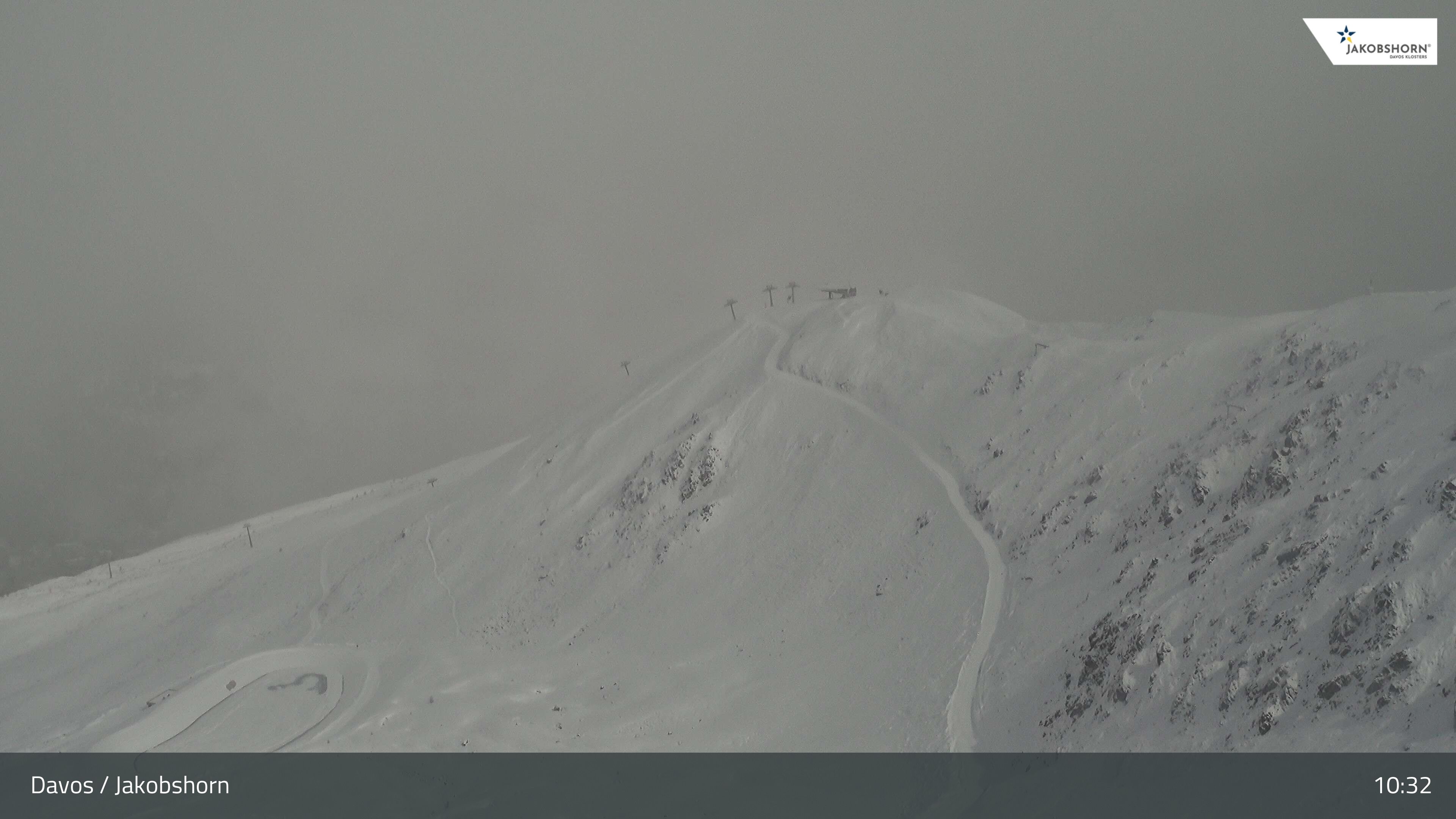 Davos: Platz - Jakobshorn, Blick Brämabüel