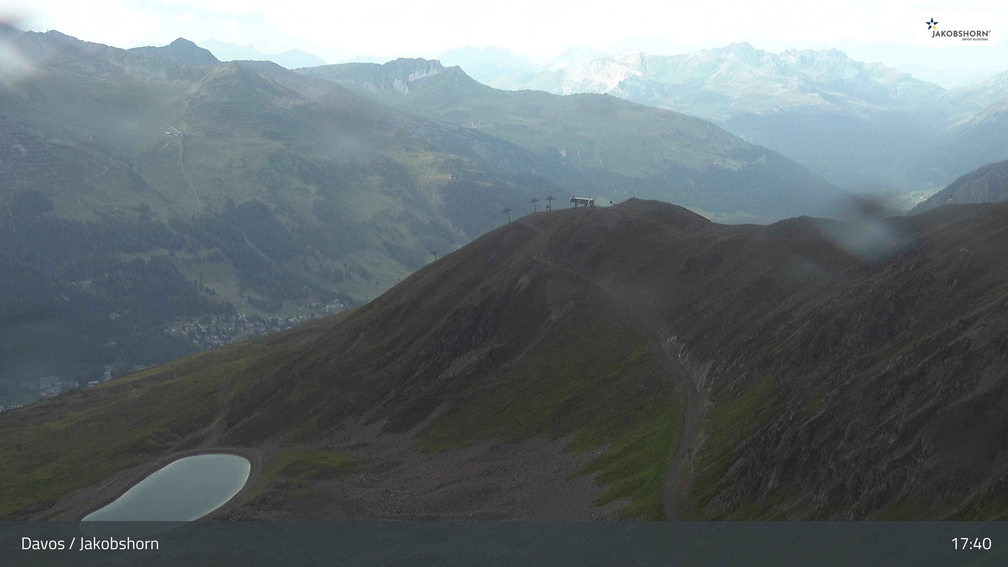 Davos: Platz - Jakobshorn, Blick Brämabüel