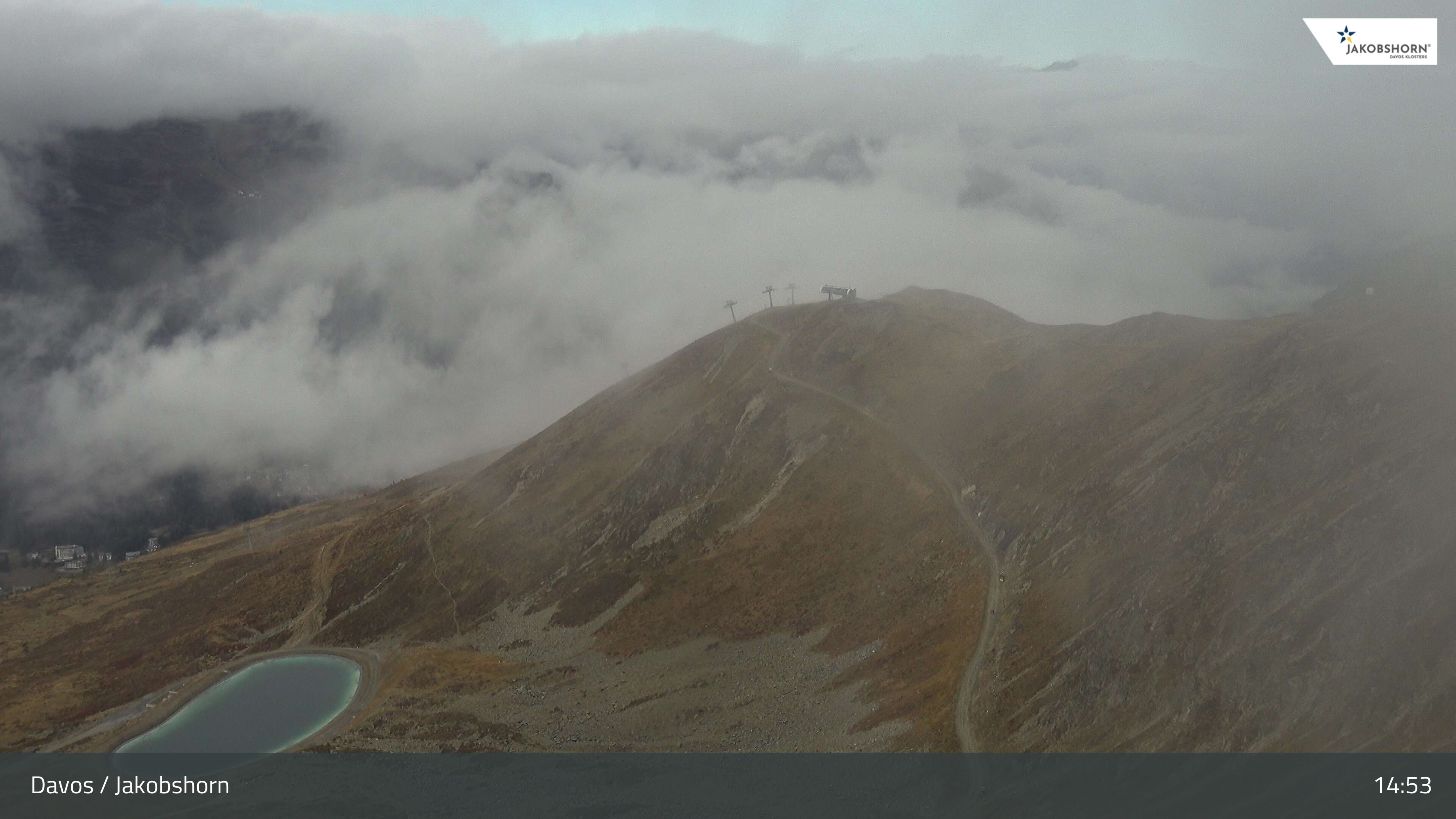 Davos: Platz - Jakobshorn, Blick Brämabüel