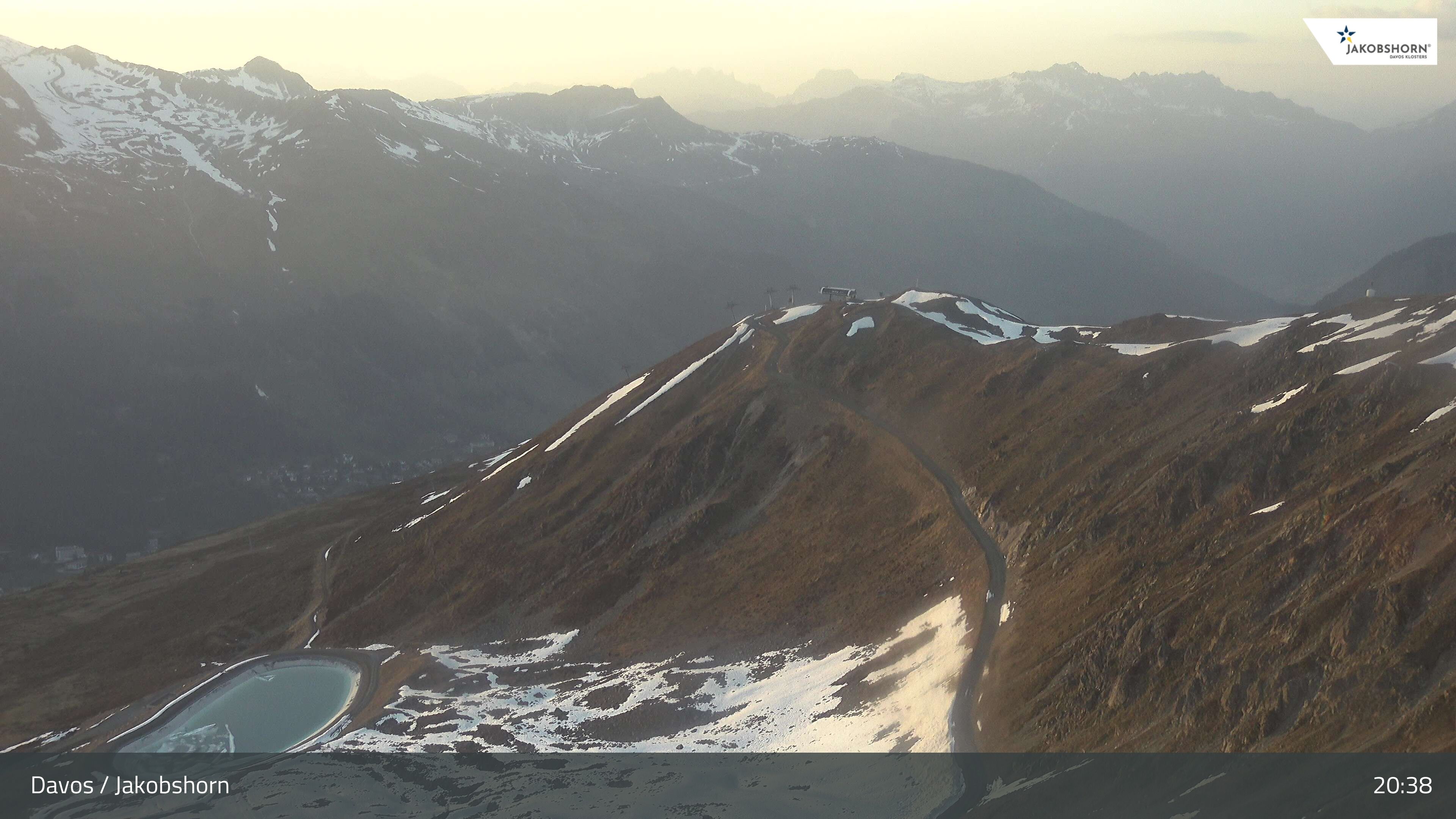Davos: Platz - Jakobshorn, Blick Brämabüel