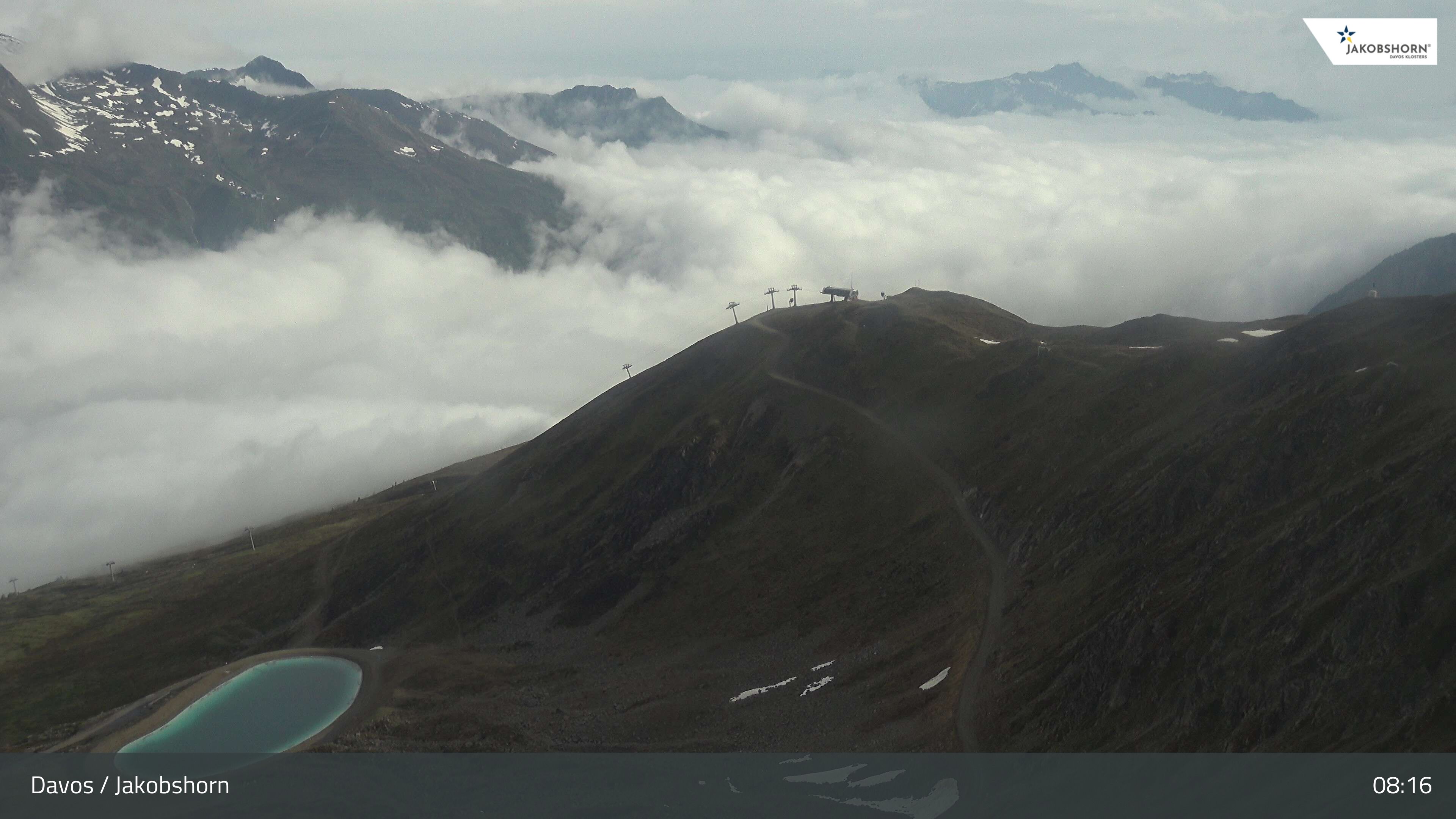 Davos: Platz - Jakobshorn, Blick Brämabüel