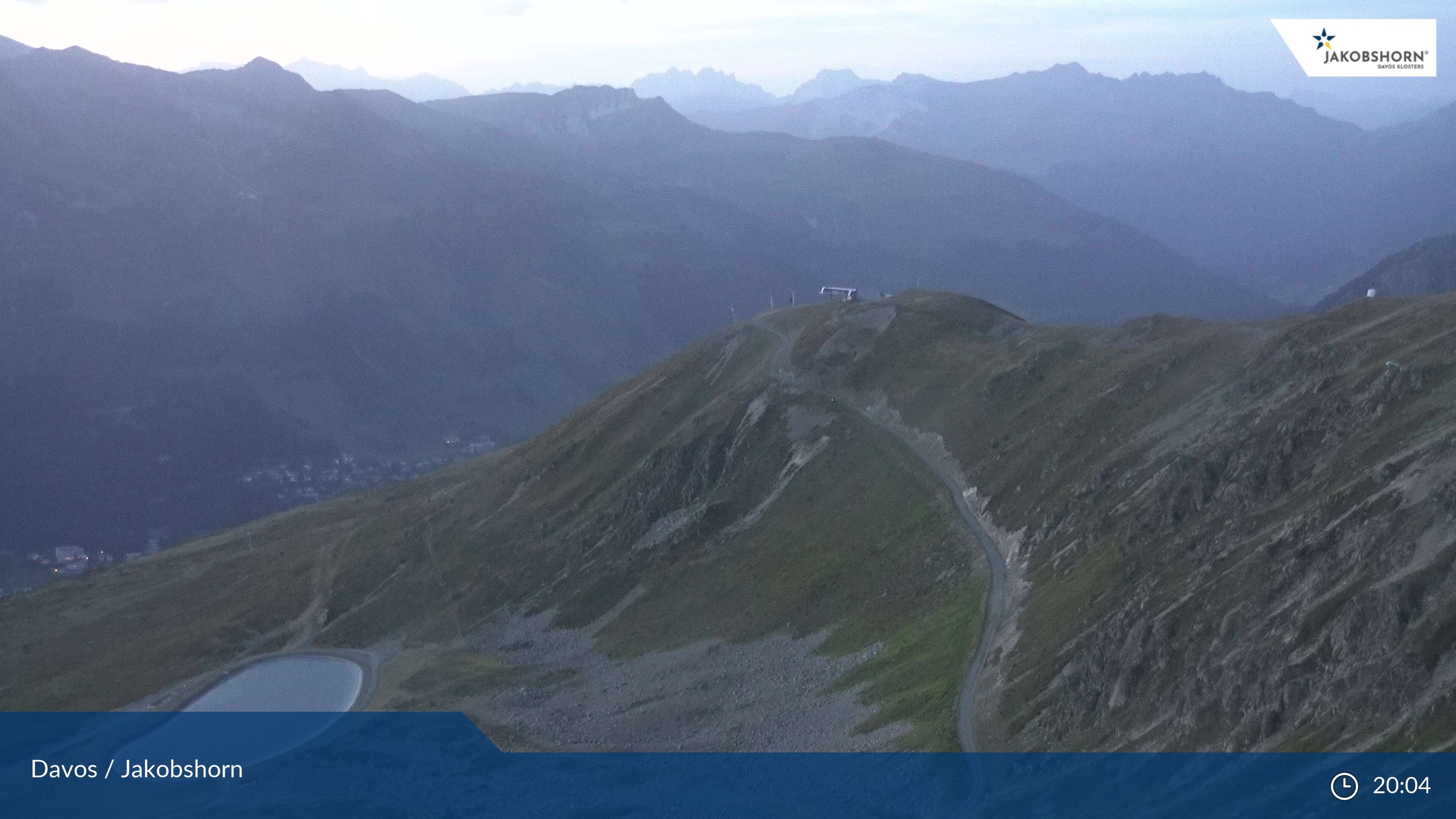 Davos: Platz - Jakobshorn, Blick Brämabüel