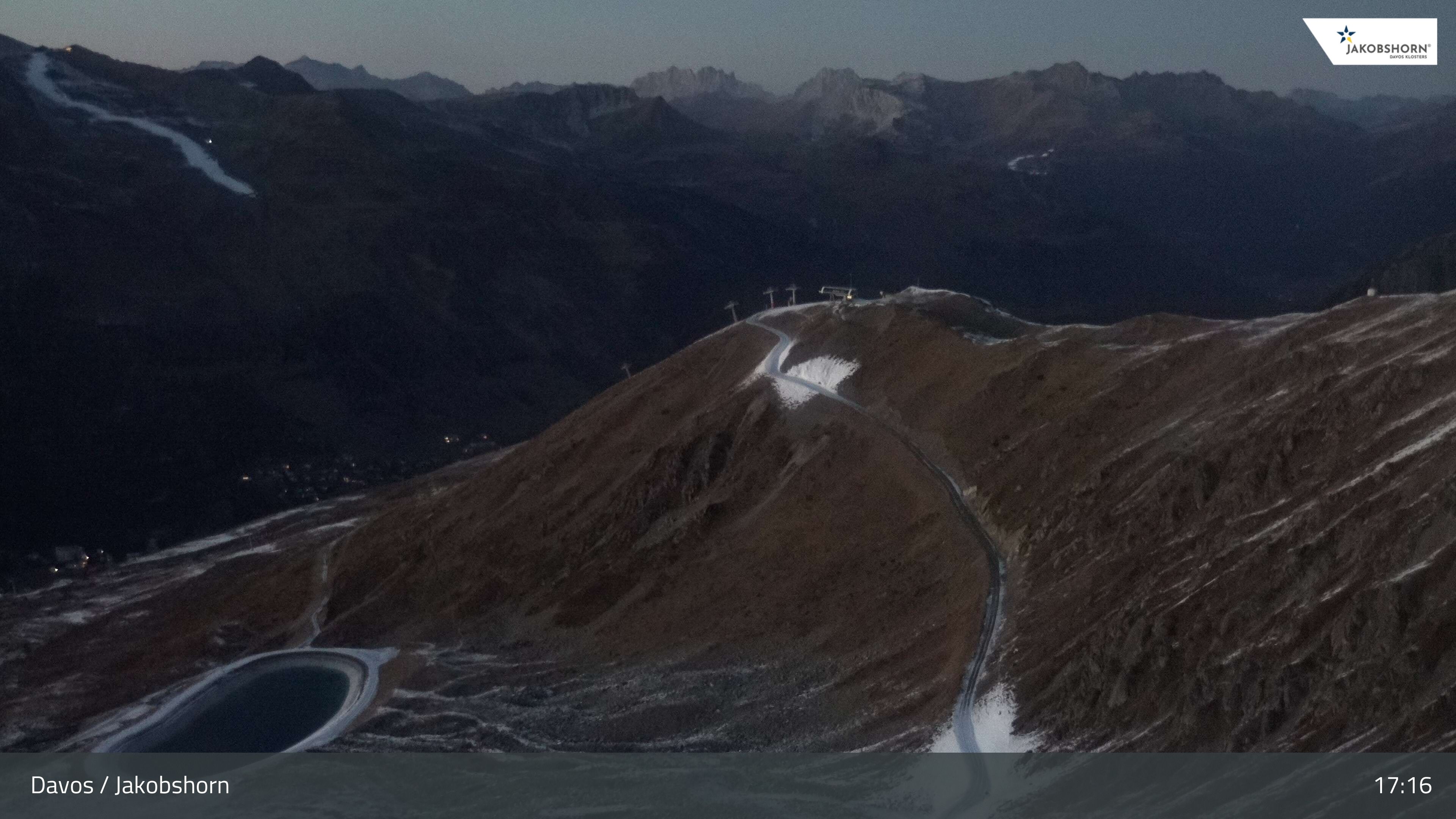 Davos: Platz - Jakobshorn, Blick Brämabüel