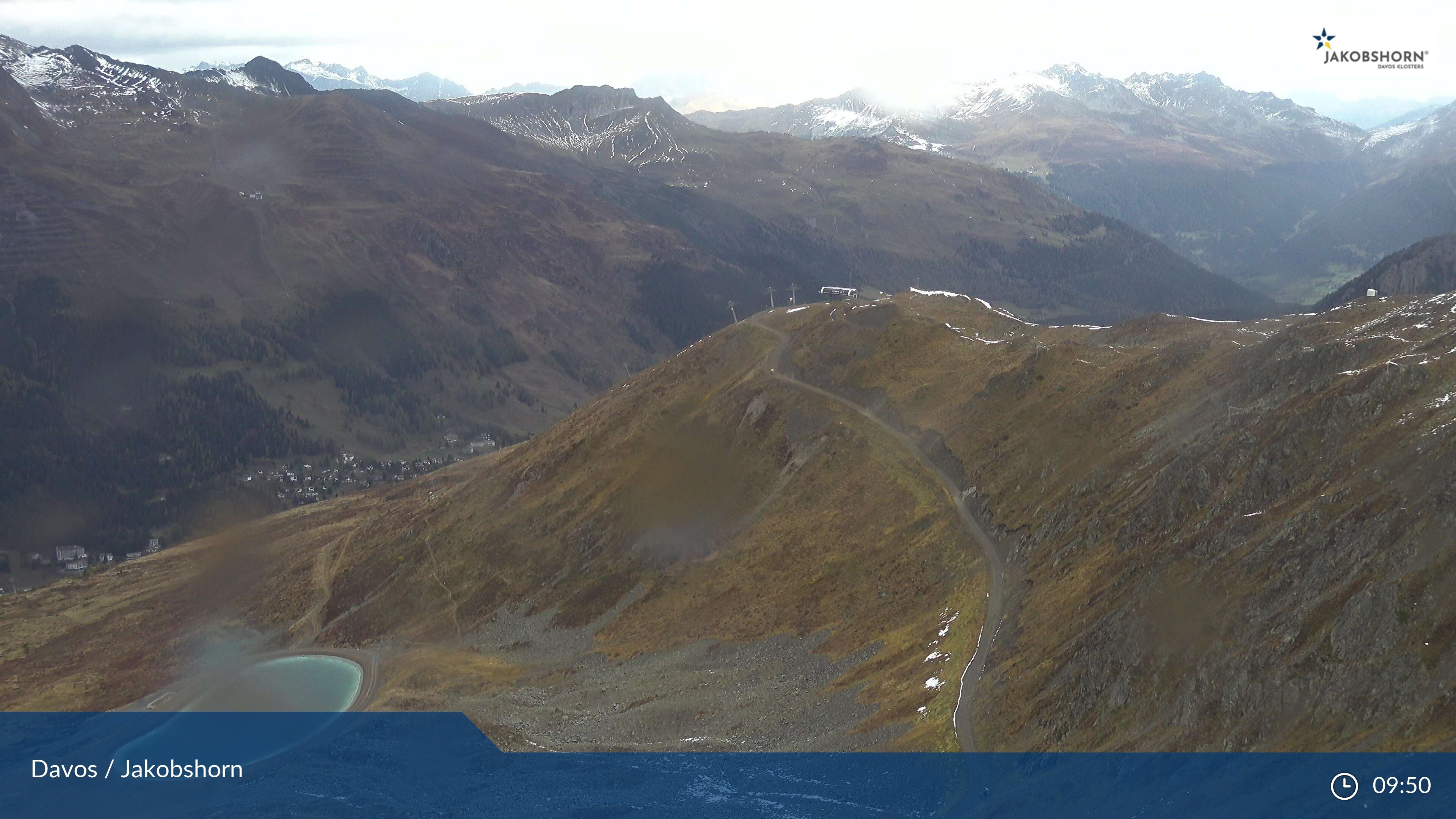 Davos: Platz - Jakobshorn, Blick Brämabüel