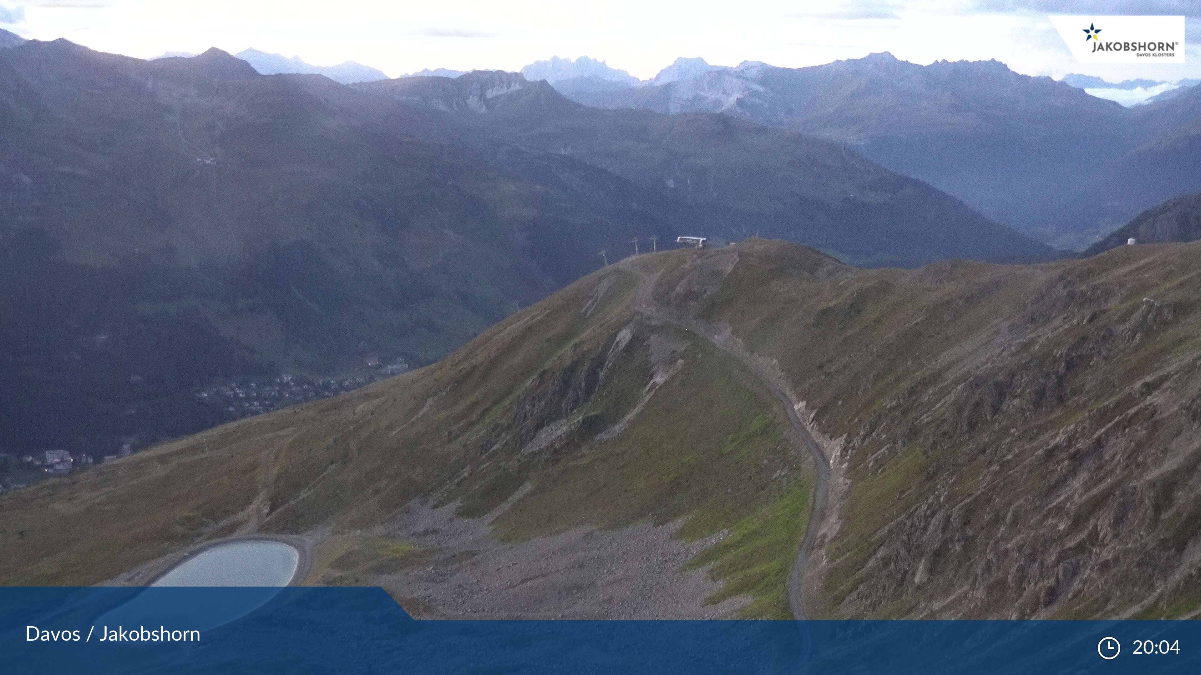 Davos: Platz - Jakobshorn, Blick Brämabüel