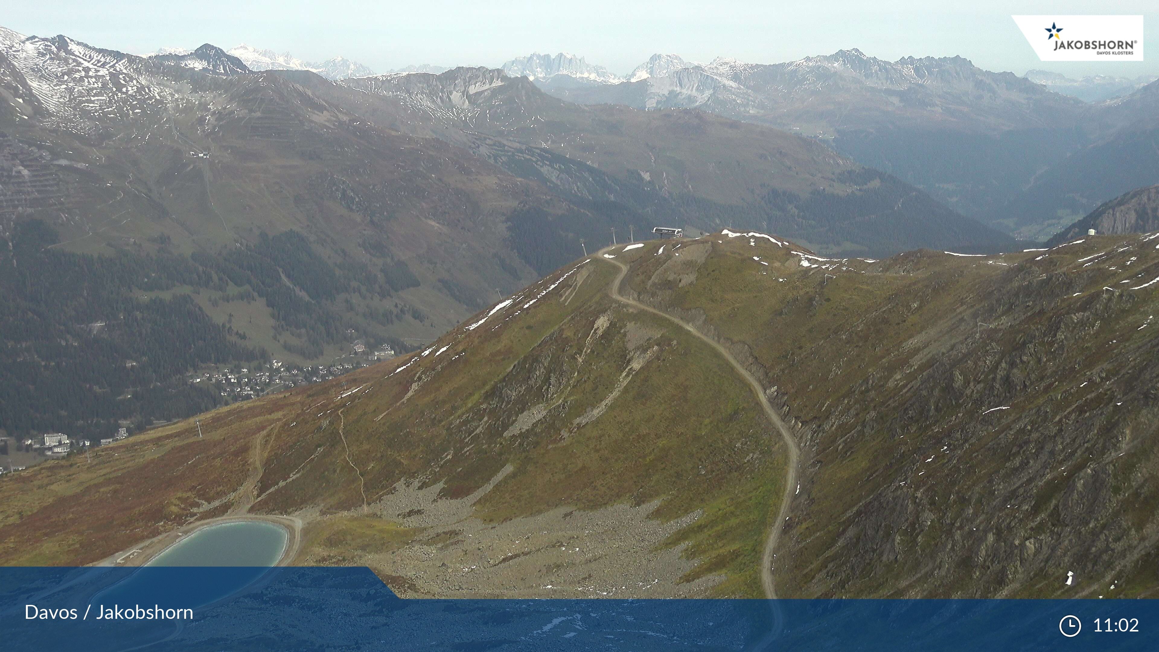 Davos: Platz - Jakobshorn, Blick Brämabüel