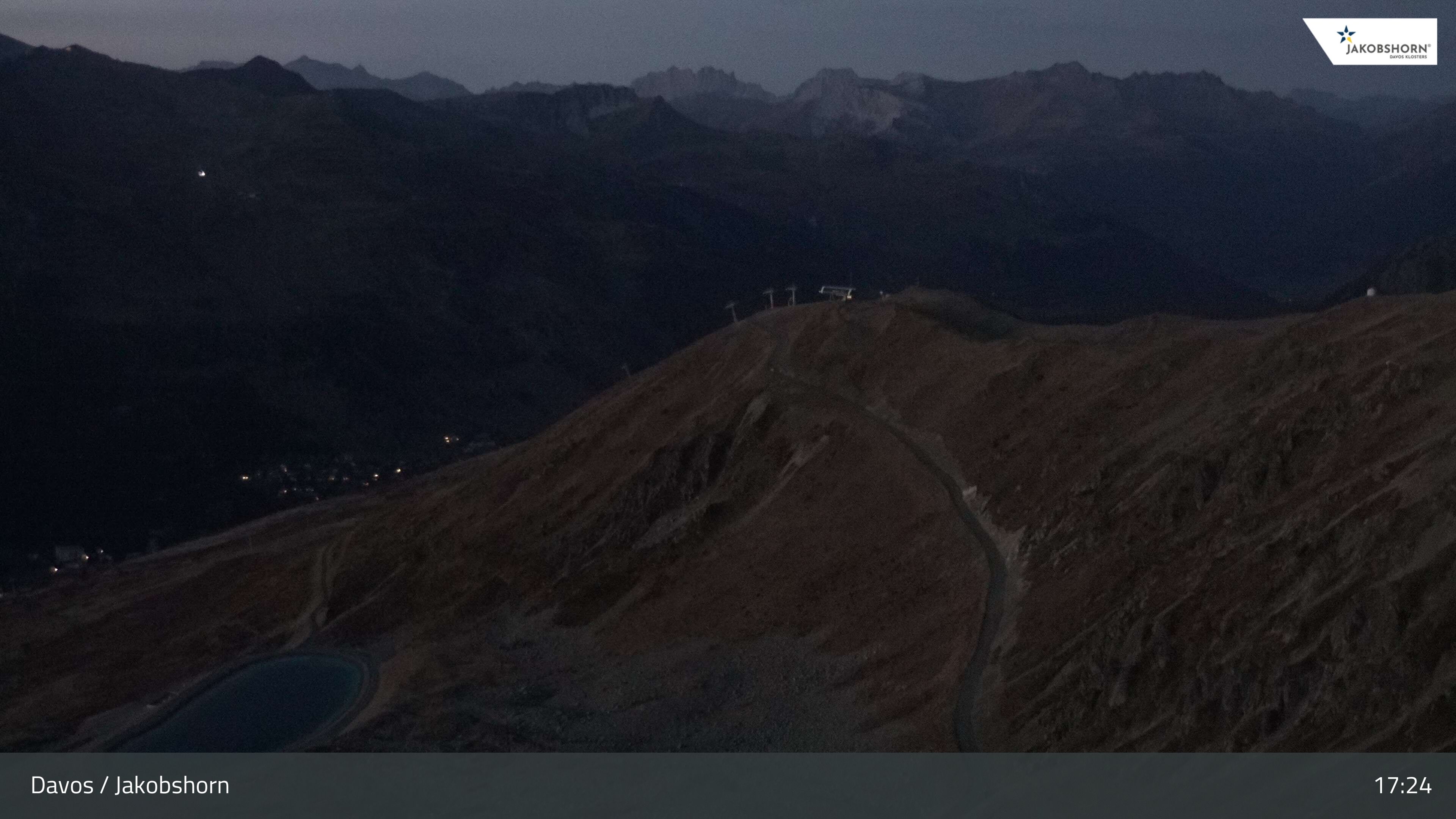 Davos: Platz - Jakobshorn, Blick Brämabüel