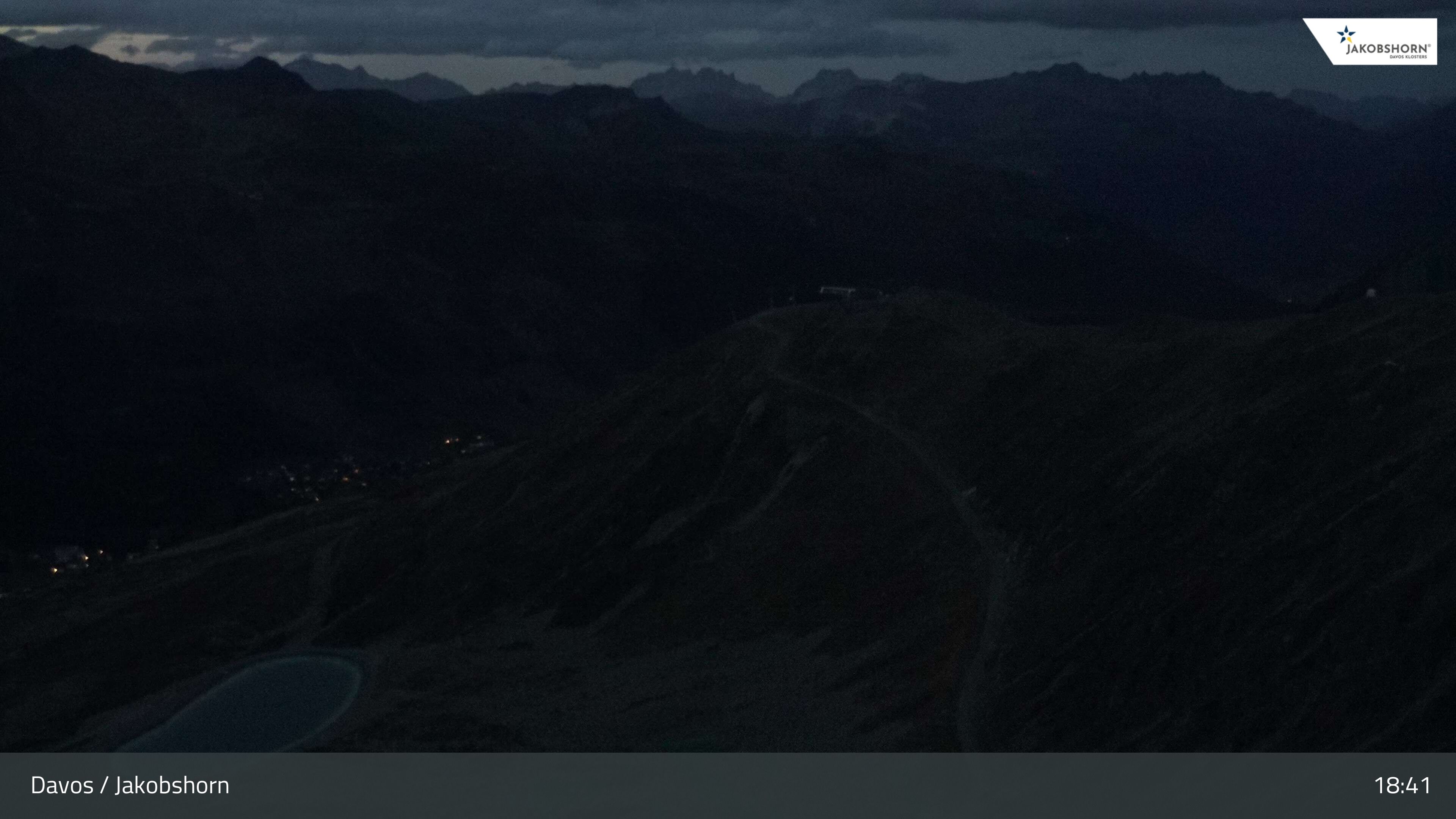 Davos: Platz - Jakobshorn, Blick Brämabüel