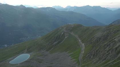 Davos: Platz - Jakobshorn, Blick Brämabüel