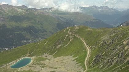 Davos: Platz - Jakobshorn, Blick Brämabüel