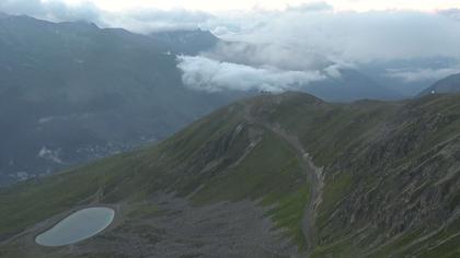 Davos: Platz - Jakobshorn, Blick Brämabüel