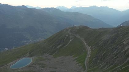 Davos: Platz - Jakobshorn, Blick Brämabüel