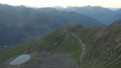 Davos: Platz - Jakobshorn, Blick Brämabüel