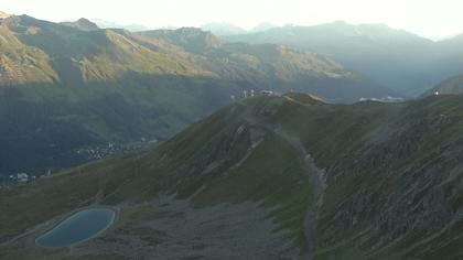 Davos: Platz - Jakobshorn, Blick Brämabüel