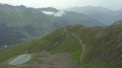 Davos: Platz - Jakobshorn, Blick Brämabüel