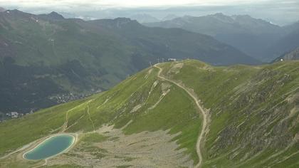 Davos: Platz - Jakobshorn, Blick Brämabüel