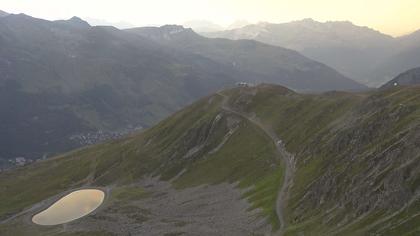 Davos: Platz - Jakobshorn, Blick Brämabüel