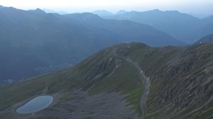 Davos: Platz - Jakobshorn, Blick Brämabüel