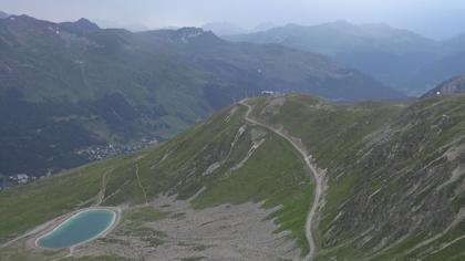 Davos: Platz - Jakobshorn, Blick Brämabüel