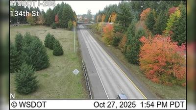 South I-205 Traffic: 134th St South I-205 Traffic: 134th St