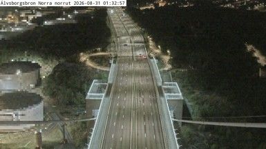 Traffic Cam Lundby: Älvsborgsbron Norra norrut
