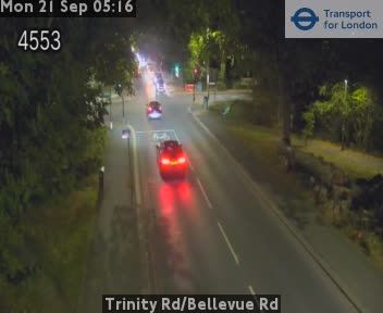 Traffic Cam London: Trinity Rd/Bellevue Rd