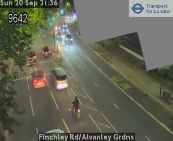 Traffic Cam London: Finchley Rd/Alvanley Grdns