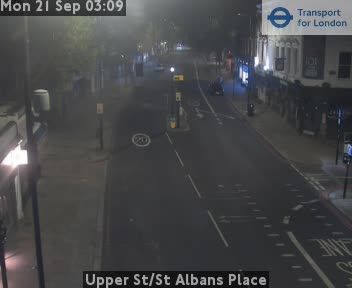 Traffic Cam North Cheam: Upper St/St Albans Place